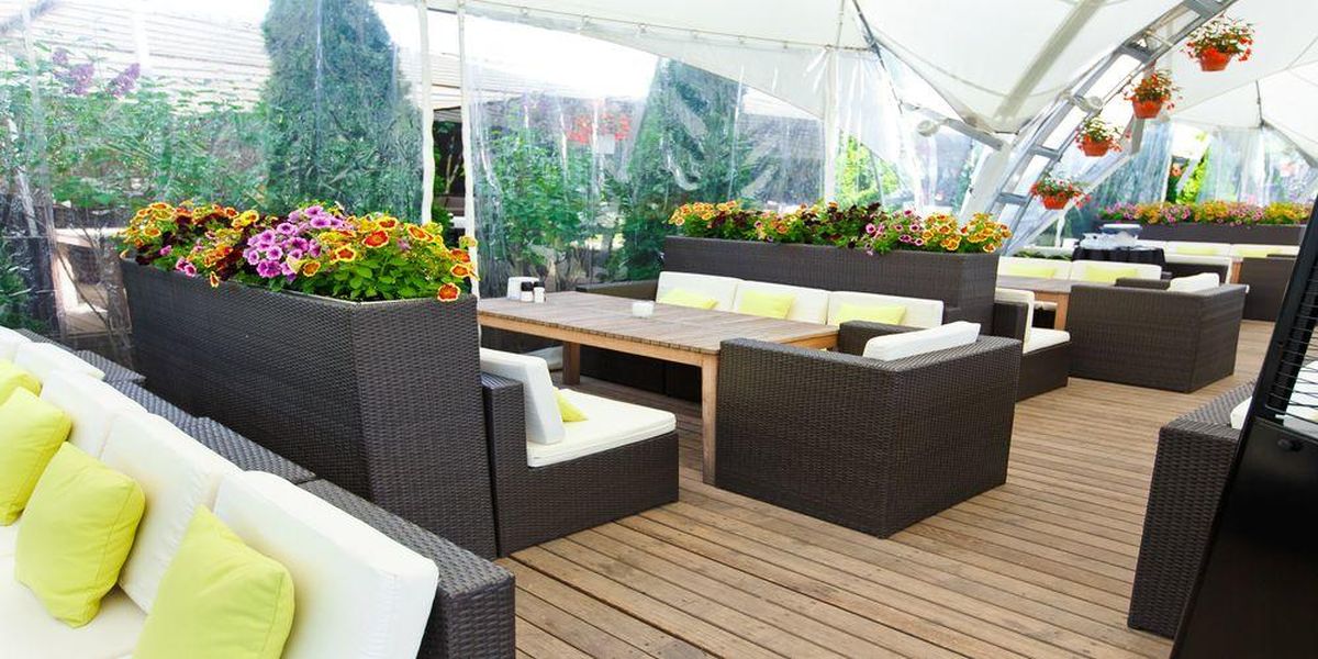 Летняя веранда ресторана Турандот